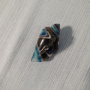 Glass Seashell Pendant